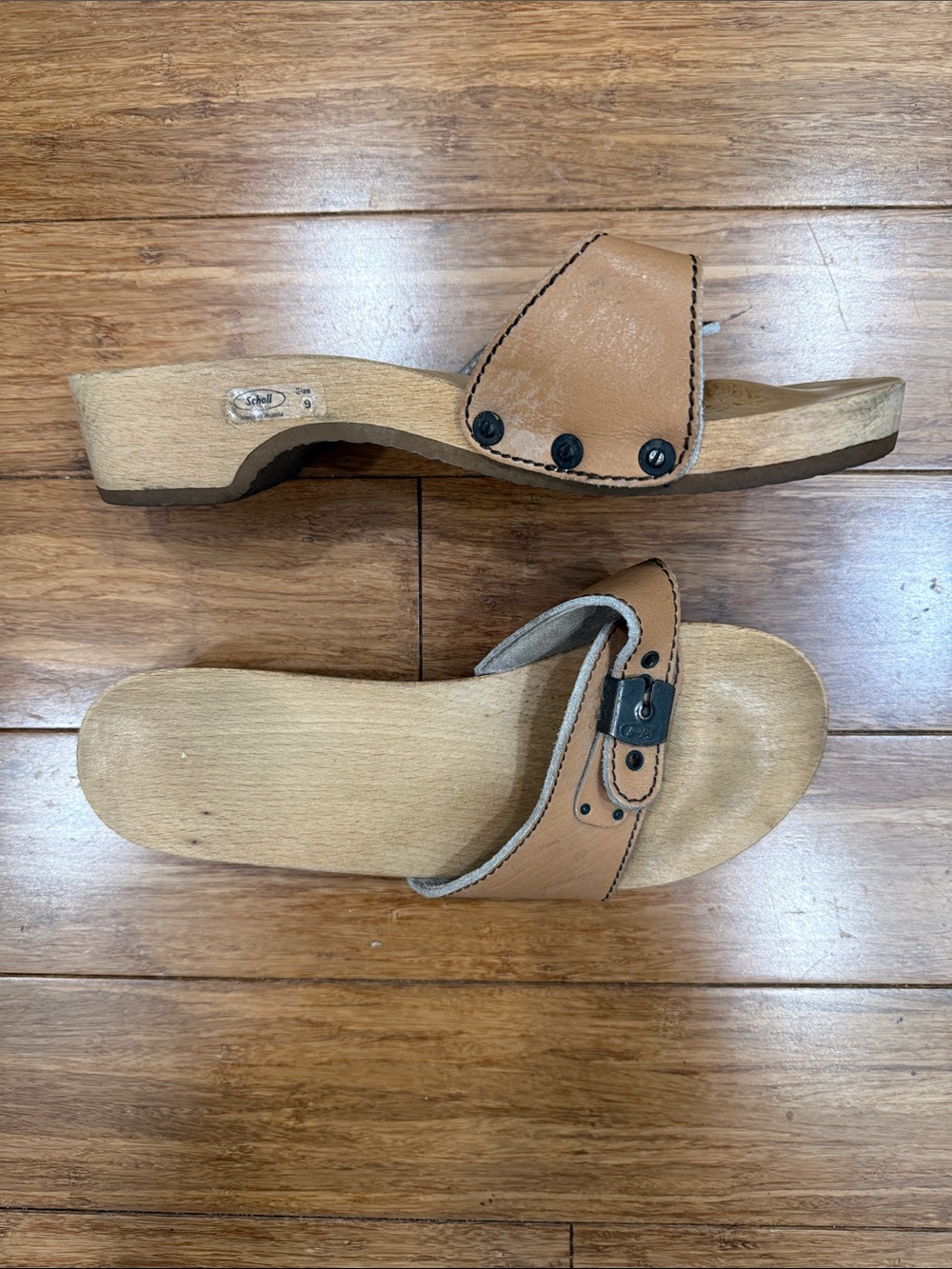 vintage Dr. Scholl's Original exercise sandals